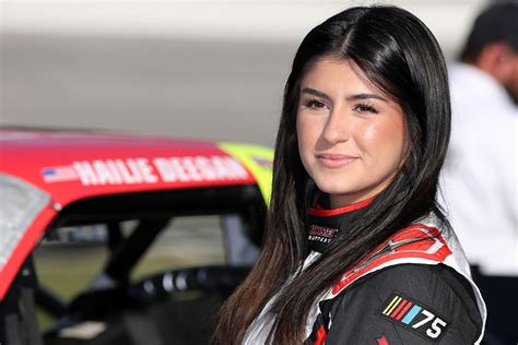 hailie deegan in a bikini|NASCAR driver Hailie Deegan poses for a photo at Daytona...